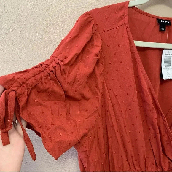 Torrid Surplice Dress - Picture 6 of 15